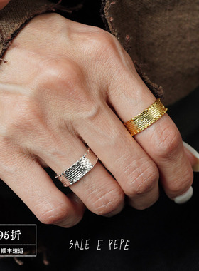 SALEEPEPE纯银壁画戒指