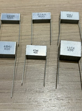 法拉千层䅵叠层电容400V224 274 334 474 684 105 104 0.1 0.22