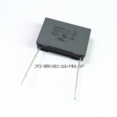 法拉MKP62安规X2电容305V105K  1uf  P=22.5MM