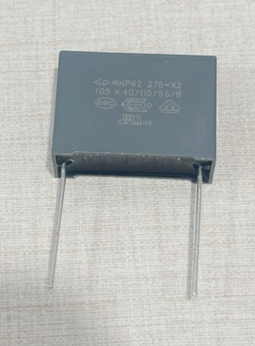 法拉MKP62安规X2电容275V105K  1uf  P22.5MM 抑制电源电磁干扰