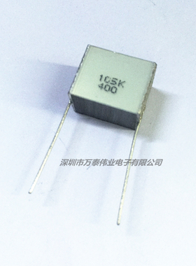 C252G105K千层糕无感金箔薄膜电容400V105K 1UF P15MM叠层电容器
