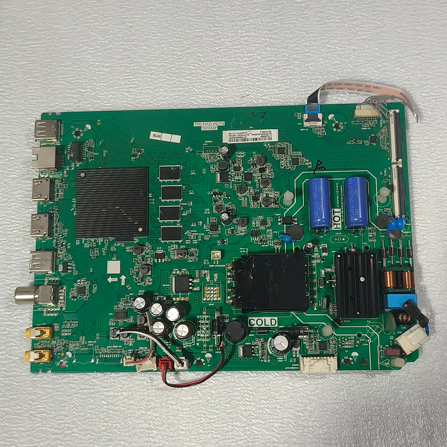原装  TCL 55T88D  55U9主板TPD.T972T.PC778 华星屏