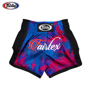 Fairtex菲尔泰斯 儿童泰拳短裤拳击训练运动裤散打搏击三分裤