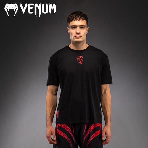 Venum毒液 x Mike Tyson泰森联名款圆领运动短袖健身训练男T恤棉