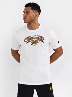 VENUM毒液 UFC Topuria托普利亚联名T恤圆领棉休闲短袖运动健身