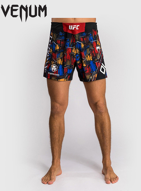 VENUM毒液ufc奥利维拉联名短裤MMA短裤健身裤搏击训练三分裤成人