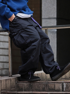 23AW 日系户外机能光电子抽绳直筒奇诺休闲长裤