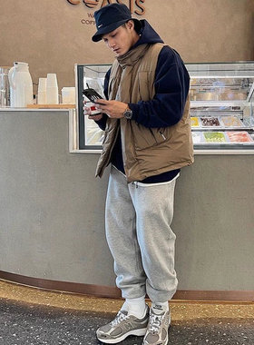 DW PIER39CITY BOY秋冬保暖防寒加厚男女同款防水羽绒背心马甲