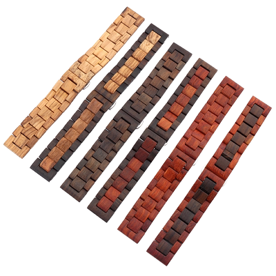 华为檀木手表带防汗轻巧