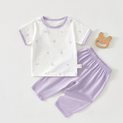 法国mxag婴儿短袖家居服