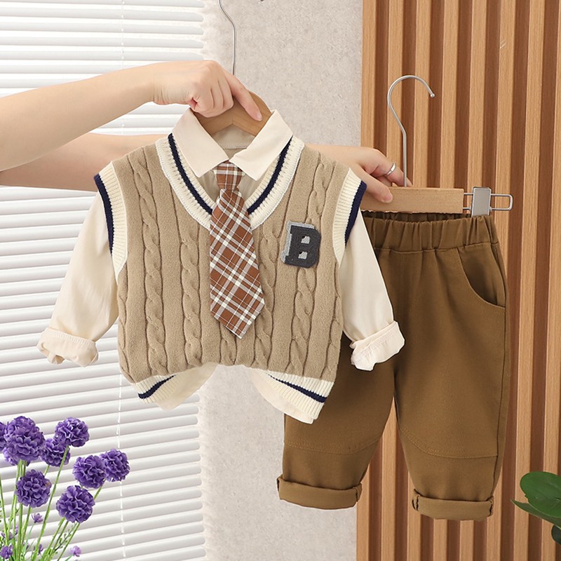 MXAG婴儿衣服秋季时髦纯
