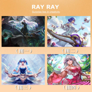 DIY数字油画英雄联盟游戏手游琴瑟仙女灵能特工娑娜水晶玫瑰手绘