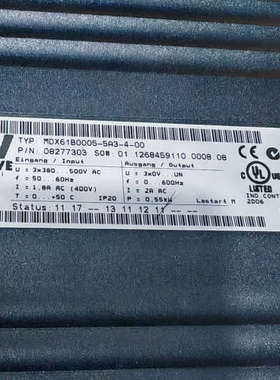 SEW变频器MDX61BDDD5-5A3-4-DD有 实
