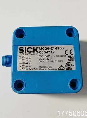 德国西克SICK超声波传感器UC30-214163订货号60