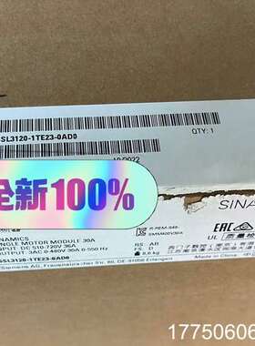 6SL3120-1TE23-0AD0驱动闲置6SL312