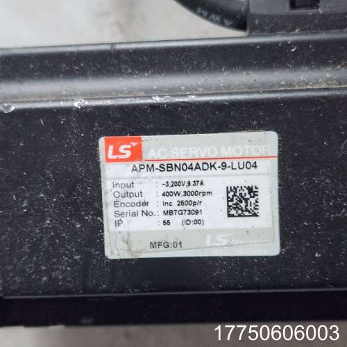 韩国LS伺服电机APM-SBN04ADK-9-LU04