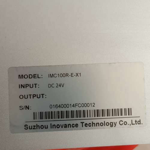 汇川机器人控制器IMC100R-E-X1，9成新，功能包