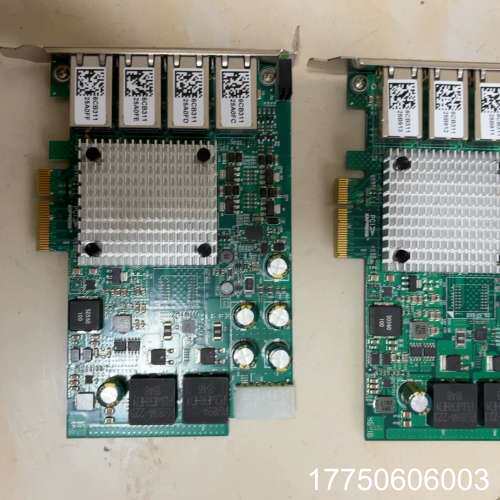 4口POE 视觉采集卡 pcie x4 1G Quad-Po
