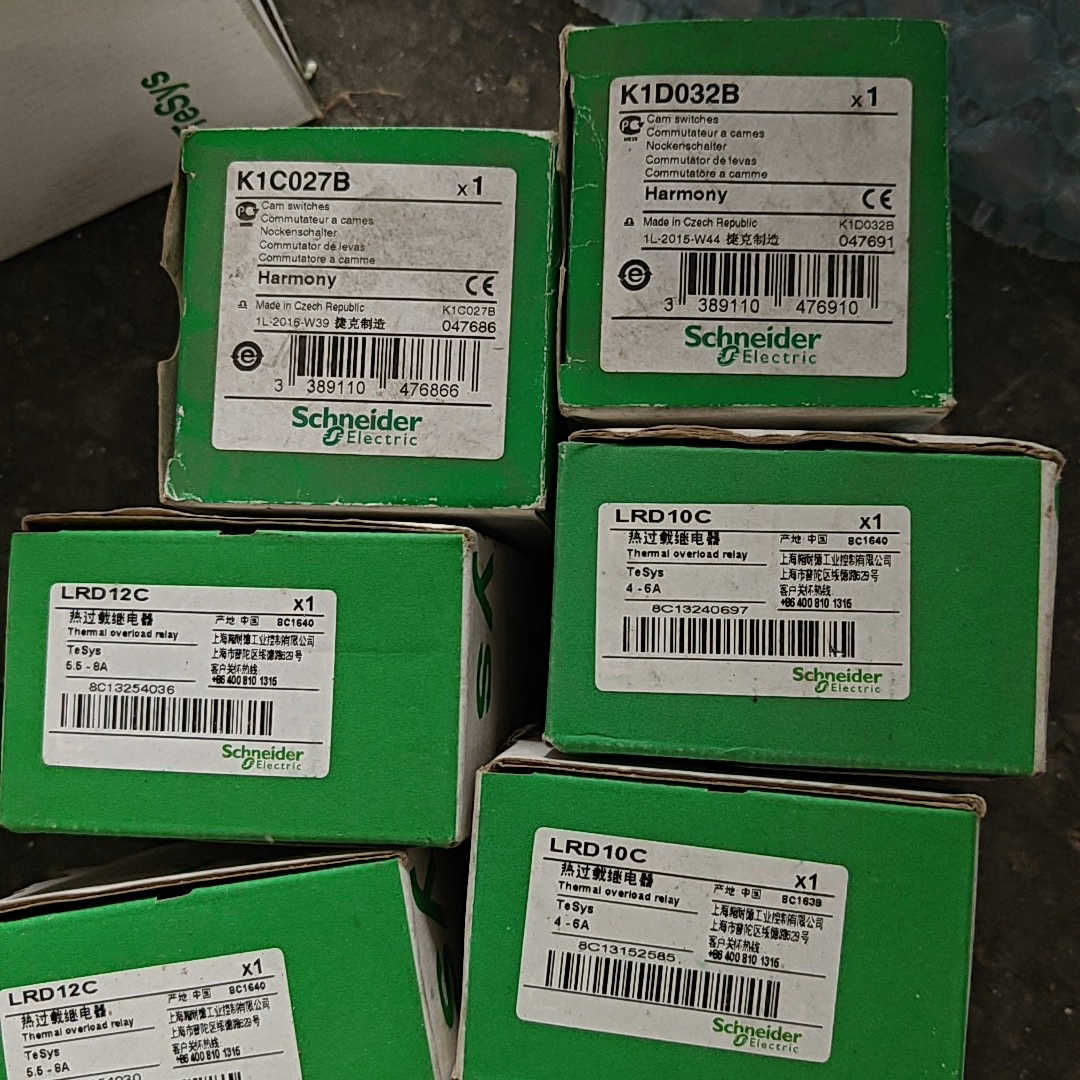 热过载继电器，K1C027B和K1D032B型号LRD