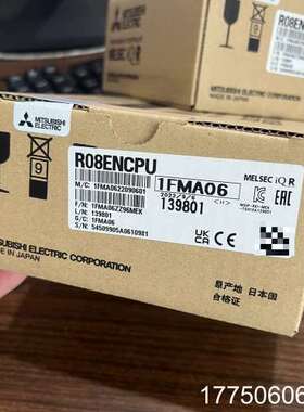 三菱R08ENCPU，正品未拆封，销售，8