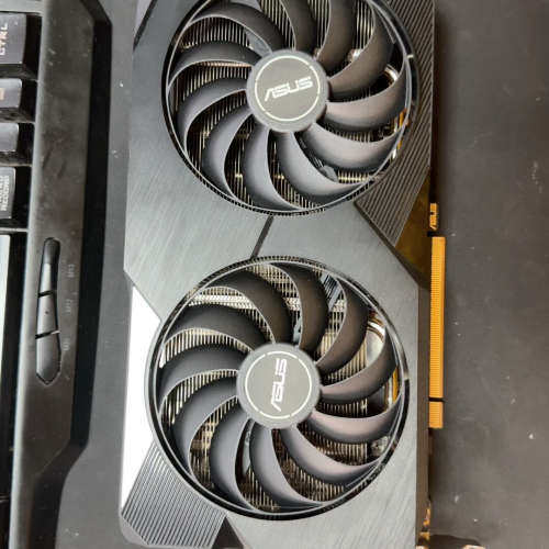 华硕RX6600+8G雪豹+成色+无生锈腐蚀+无修无暗病图片