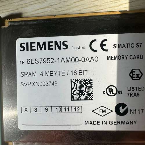 6ES7952-1AM00-0AA0，内存卡，成色漂亮