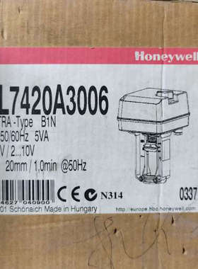 霍尼韦尔Honeywell ML7420A3006执行器，全