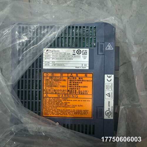 富士伺服驱动器RYT201D5-LS2-Z25，200W，三