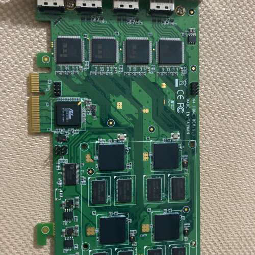 天创恒达采集卡TC5C0N4，同时采集4路HDMI，硬压卡。