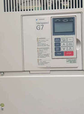 G7安川变频器 CIMR-G7B4018  18Kw，99新