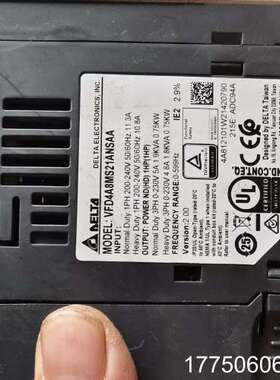 台达变频器vfd2a8ms21ansaa四个，，