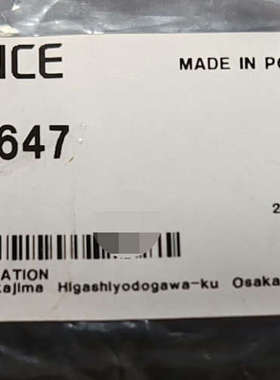 OP-87647基恩士传感器  正品  未拆封