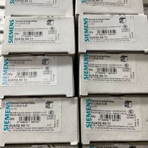 热继电器 3UA50 3UA5040全系列现在正
