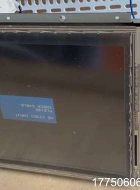 Elo触摸屏显示器，12V供电，功能完好。屏幕成色不错，有轻