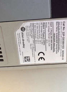AB变频器 PowerFlex 400P，型号22P-D03