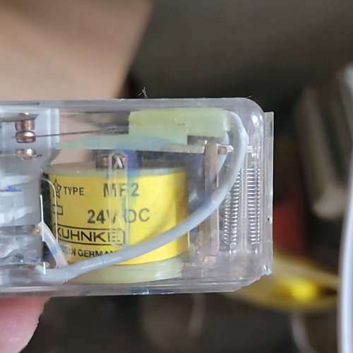 KUHNKE继电器，型号MF2，24V DC。德国进口，