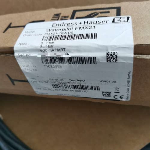 E+H静压液位计（也叫投入式液位计） FMX21-AA221