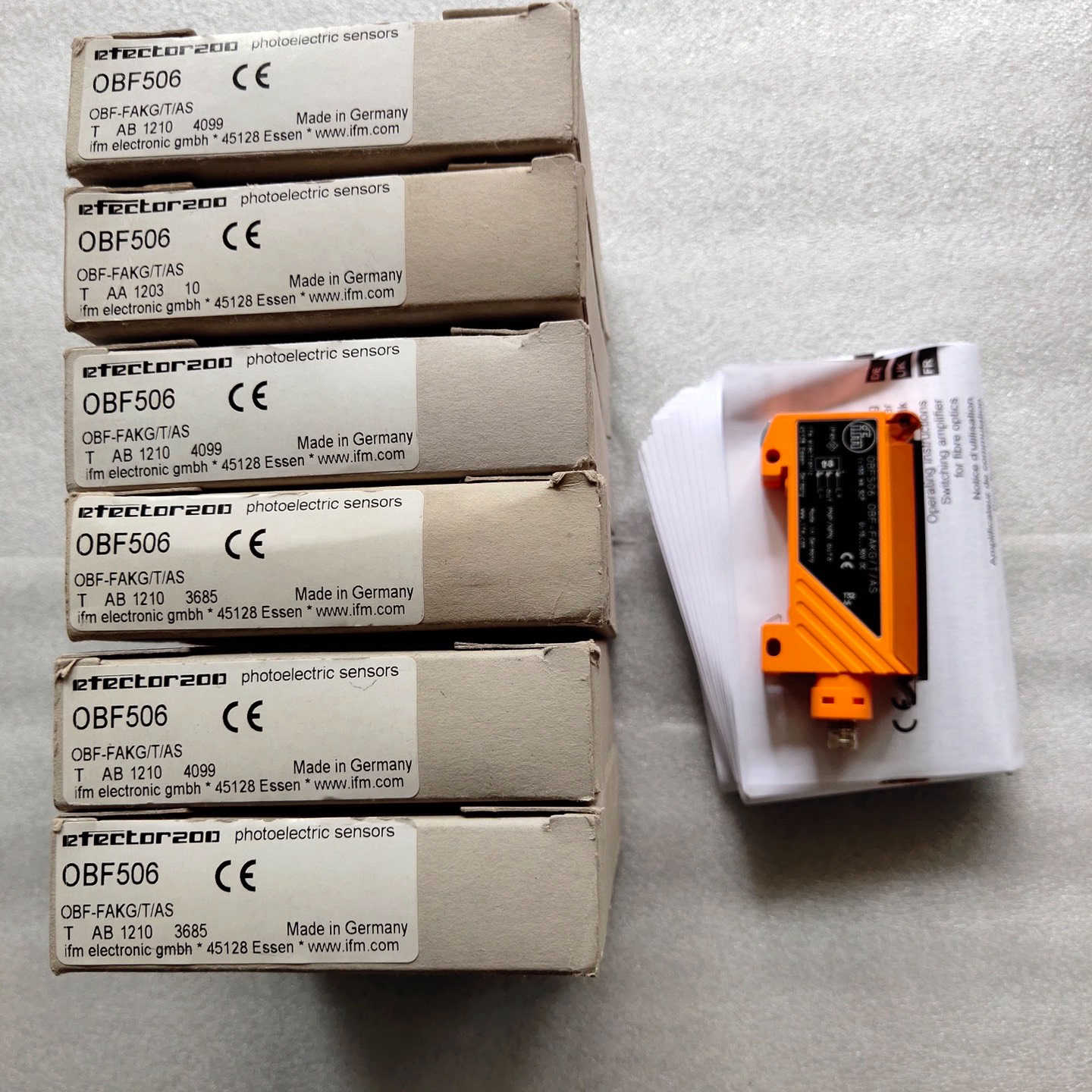 IFM易福门光电开关传感器OBF506 正品