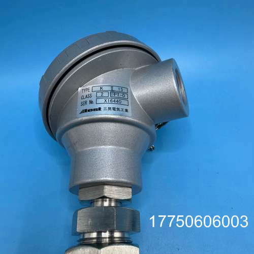 三晃电气工业温度传感器，型号K15，CLASS2 PT-0。