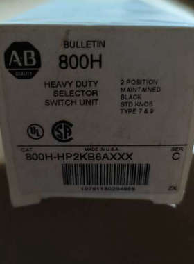 AB罗克韦尔 800H-HP2KB6AXXX 旋钮 800H