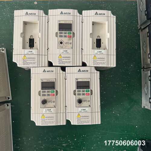 台达变频器，VFD015M21A-Z，1.5kW，220V单