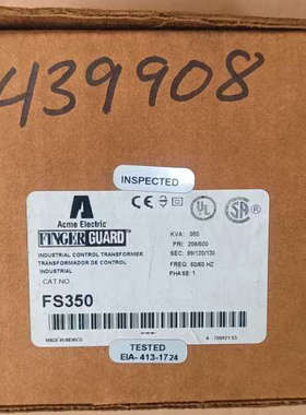 ACME公司进口控制变压器FS350，实拍图，价格1