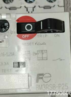 马达保护器BM3RSB-001   电流0.63-1A