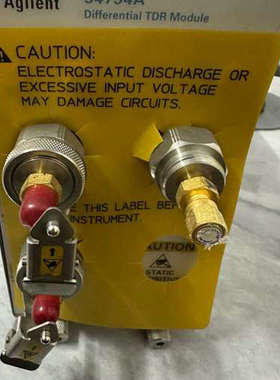 安捷伦54754A差分和单端TDR/TDT模块，成色良好，轻