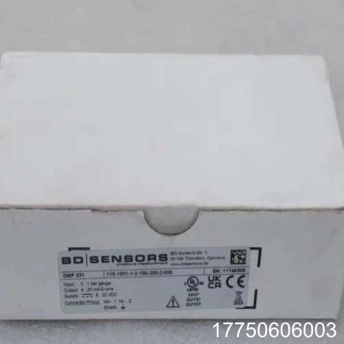 BD压力开关DMP331110-1001-1-3-1