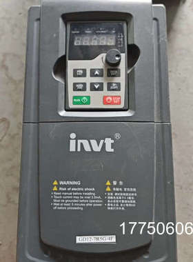 英威腾变频器  GD12－7R5G－4  7.5KW 功