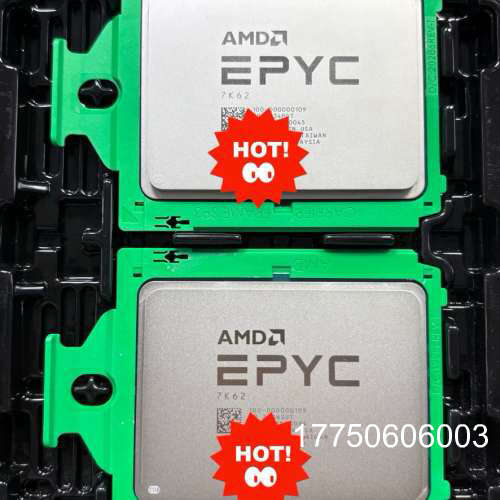 AMD EPYC 7K62 CPU带锁，48核心 96