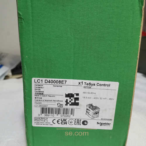 交流触器LC1D40008E7,正品,一