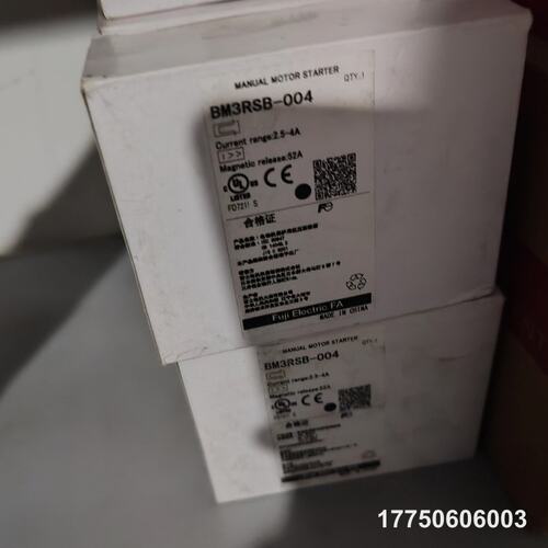 富士电机BM3RSB-004手动马达启动器电流范围2