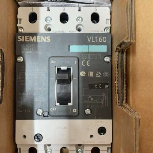 塑壳断路器 3VL2706-1DC33-0AB1 3P